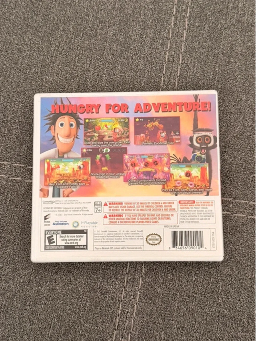 Cloudy With A Chance Of Meatballs 2 for Nintendo 3DS